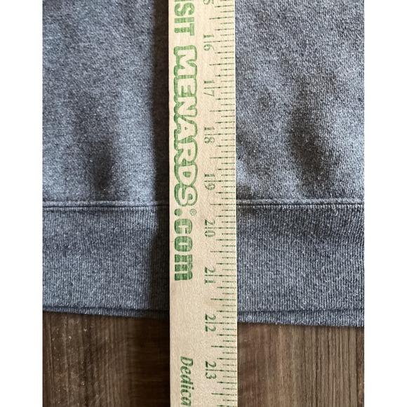 Patagonia Sweatshirt Mens Small Gray Uprisal Crewneck Fleece Stripe Graphic - Picture 5 of 6